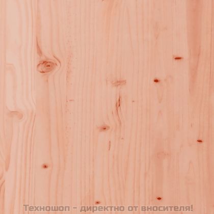 Градинска пейка 110x38x45 см масивна дугласка дървесина