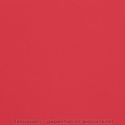 Ремарке за колело, червено, Оксфорд плат и желязо