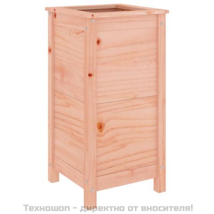 Градински сандък, 40x40x78 см, дугласко дърво масив