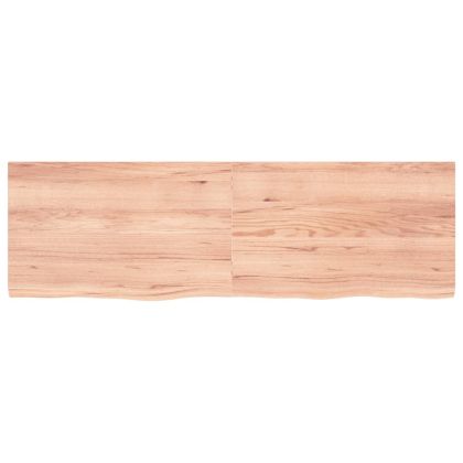 Плот за баня светлокафяв 160x50x(2-4) см обработено дърво масив