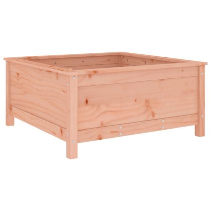 Градински сандък, 82,5x82,5x39 см, дугласко дърво масив
