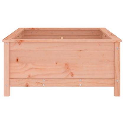 Градински сандък, 82,5x82,5x39 см, дугласко дърво масив