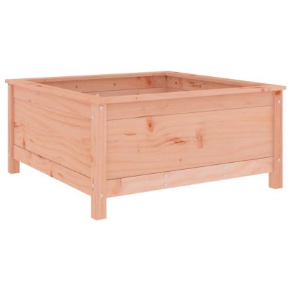 Градински сандък, 82,5x82,5x39 см, дугласко дърво масив