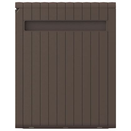 Кутия за възглавници кафява 117x45,5x57,5 см 270 л