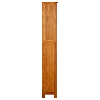 Библиотека с 5 рафта, 45x22x140 см, дъбов масив
