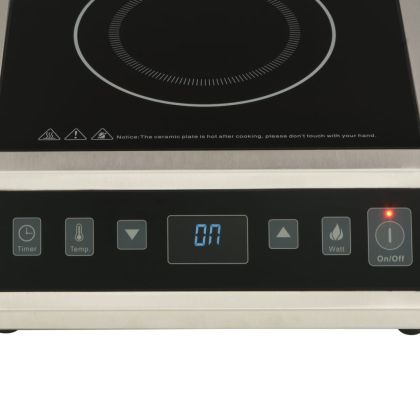 Електрически индукционен плот със сензорен дисплей, 3500 W