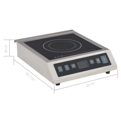 Електрически индукционен плот със сензорен дисплей, 3500 W