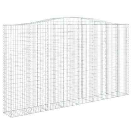 Габионни кошници арка 8 бр 400x50x220/240 см поцинковано желязо
