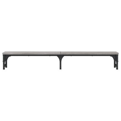 Поставка за монитор, сив сонома 105x23x15,5 см, инженерно дърво