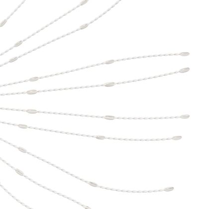 Коледни звездни светлини 140 LED 8 бр студено бяло 17 см