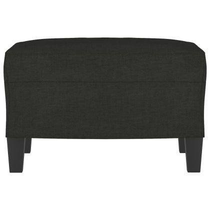 Табуретка, черна, 60x50x41 см, плат