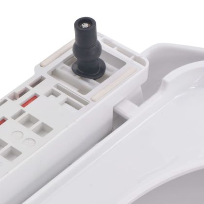 Тоалетна седалка, плавно затваряне, бърз монтаж/демонтаж, бяла