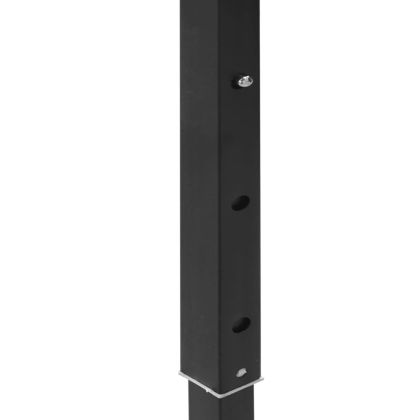 Сгъваема парти палатка, антрацит, 3x6 м