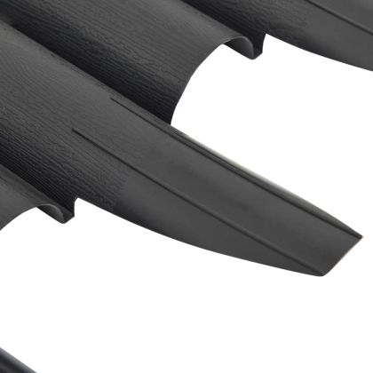 Градински кантове, 36 бр, антрацит, 10 м, полипропилен