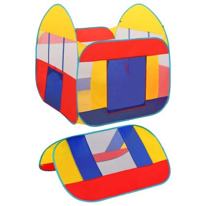 Палатка за игра с 550 топки 123x120x126 см