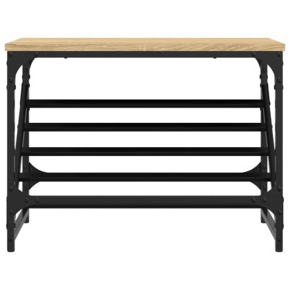 Шкаф за обувки, дъб сонома, 60x30x45 см, инженерно дърво