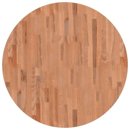 Плот за маса Ø90x2,5 см кръгъл масивен бук
