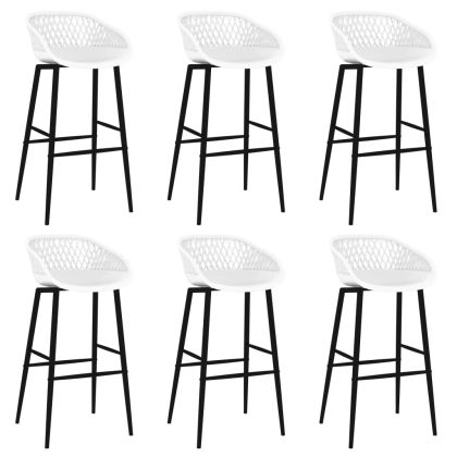 Бар комплект от 7 части, бял