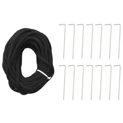 LED коледна елха 3000 LED синьо 800 см