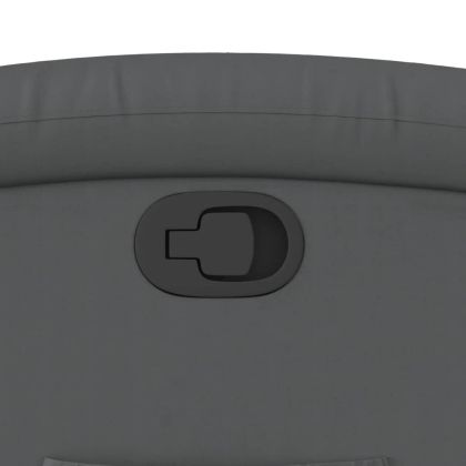 Наклоняем стол, сив, изкуствена кожа