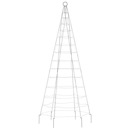 LED коледна елха 200 LED топло бяло 180 см