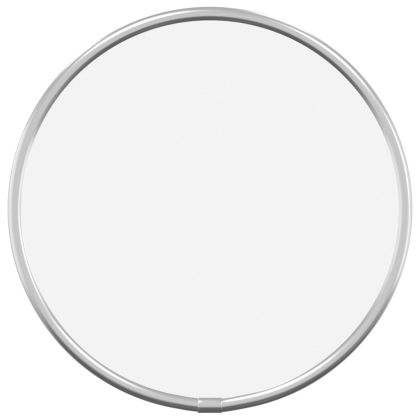 Стенно огледало, сребро Ø 20 см, кръгло