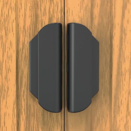 Градински навес светлокафяв 192x689x223 см поцинкована стомана