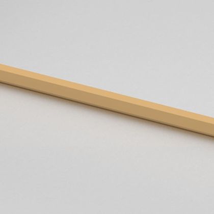 Интериорна врата златиста 93x201,5 см закалено стъкло алуминий