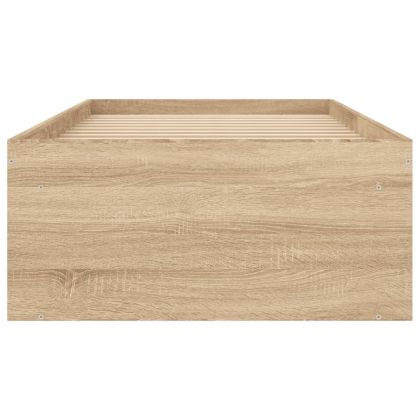 Рамка за легло сонома дъб 75x190см Small Single