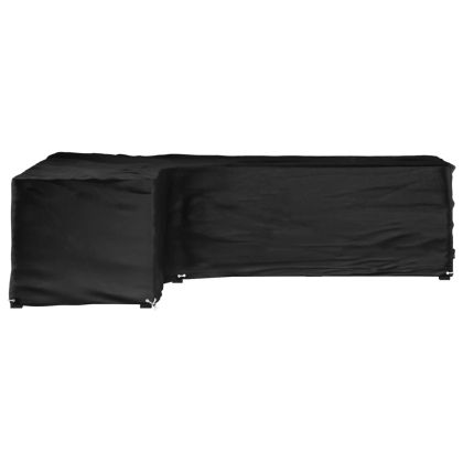 Покривало за ъглови градински мебели 16 капси 210x260x80 см