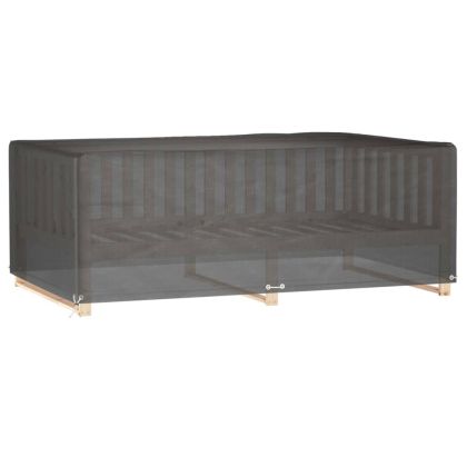 Покривало за градински мебели 12 капси 213x132x75см правоъгълно