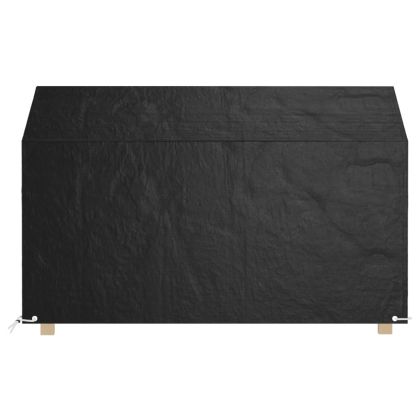 Калъф за градинска пейка 8 отвора 190x70x70/88 см полиетилен