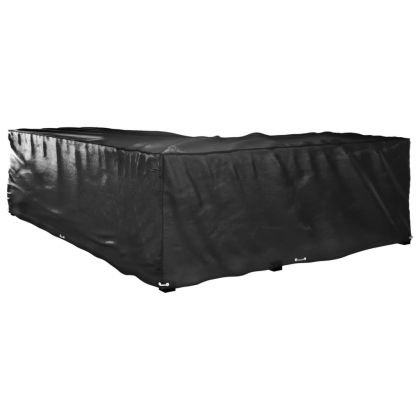 Покривала за ъглови градински мебели 2 бр 16 капси 210x260x80см