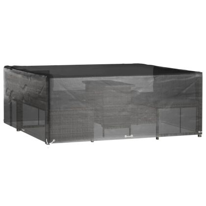 Покривала за мебели 2 бр 16 капси 250x250x90 см квадратни