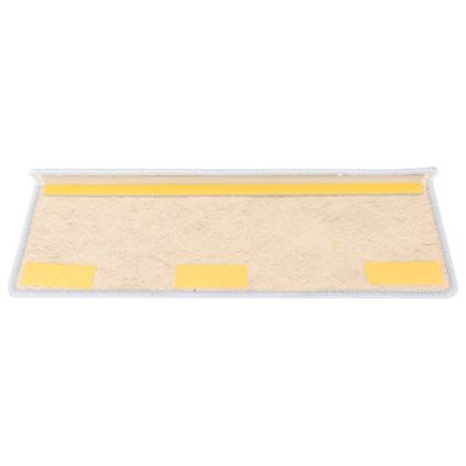 Самозалепващи стелки за стълби вид сизал 15 бр 65x21x4 см сини