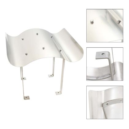 Шапка за комин, неръждаема стомана, 40 x 40 x 36 см