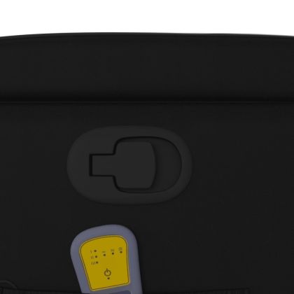 Масажен наклоняем стол, черен, изкуствена кожа