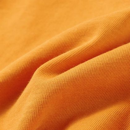 Детска тениска с дълъг ръкав, охра, 92