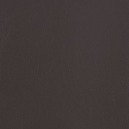 Объл фотьойл с табуретка за крака, кафяв, изкуствена кожа