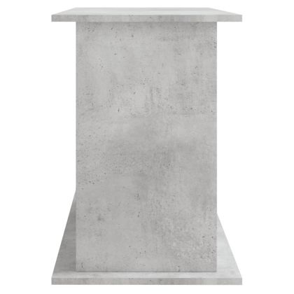 Стойка за аквариум, бетонна, сива, 101x41x58 см, инженерно дърво