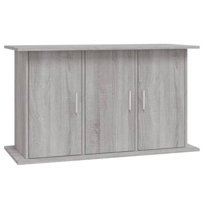 Поставка за аквариум, сив сонома, 101x41x58 см, инженерно дърво