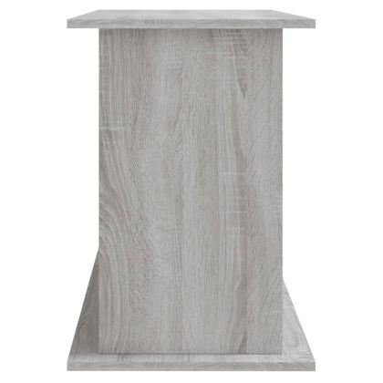 Поставка за аквариум, сив сонома, 101x41x58 см, инженерно дърво