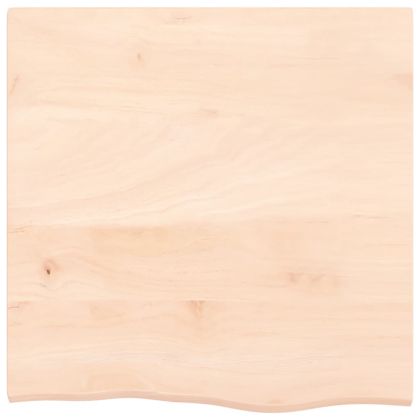 Плот за баня 60x60x2 см необработено масивно дърво