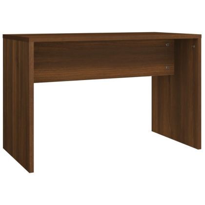 Комплект тоалетка, кафяв дъб, 74,5x40x141 см