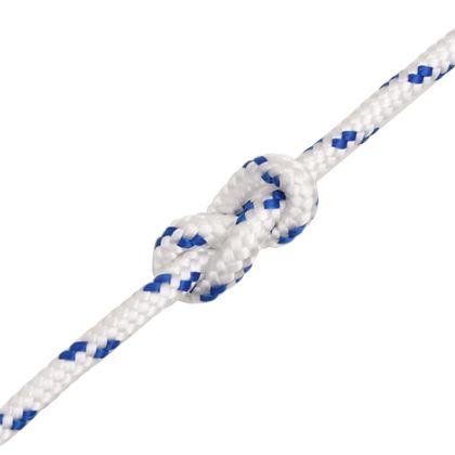 Въже за лодка бяло 3 мм 100 м полипропилен
