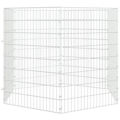 Ограждение за свободно отглеждане на животни 6-панела 54x80 см