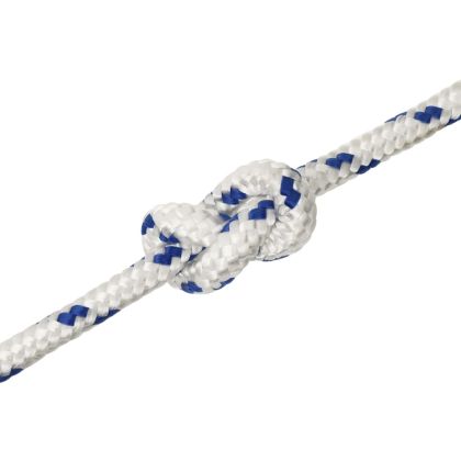 Въже за лодка бяло 14 мм 25 м полипропилен