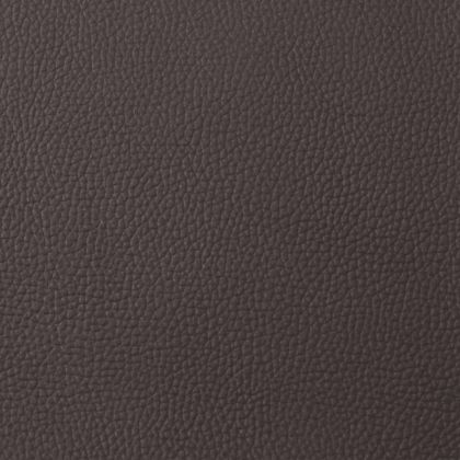 Масажен стол реклайнер, тъмнокафяв, естествена кожа