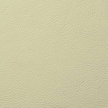 Реклайнер стол, кремав, естествена кожа