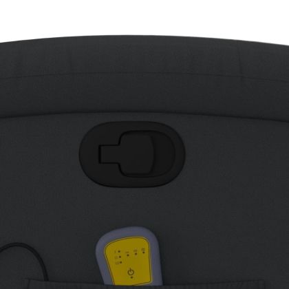 Масажен наклоняем стол, черен, естествена кожа